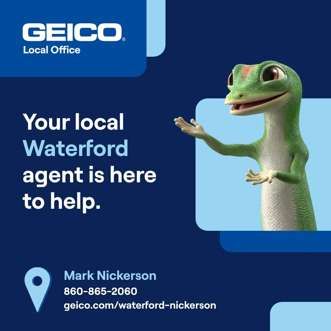 auto-home-motorcycle-umbrella-insurance-waterford-ct-geico-nickerson-insurance-agency (3) GEICO local insurance agent Mark Nickerson in Waterford, Connecticut